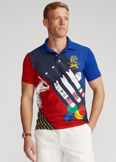 Pánské Polo Polo Ralph Lauren Classic Fit Cricket Mesh - 19760-EJNX